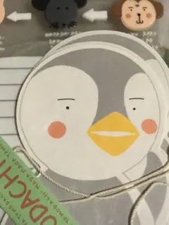 年代物　レトロ　レターセット　ペンギン　ネコ　動物　ファンシー　クラックス