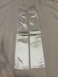 タカミブライダル　サテン ロングウェディンググローブ　約50cm