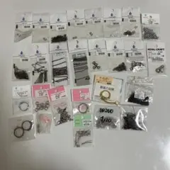 金具・パーツ 51種類 (アクセサリー制作 ハンドメイド)