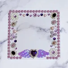 デコケース (正方形・紫)