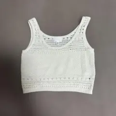 H&M クロシェ編み ビスチェのサムネイル