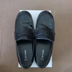 COMME CA ISM ブラックフォーマルシューズ 24.0cm