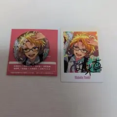 あんスタ　遊木真　缶バッジ　ぱしゃっつ　10周年 展示会