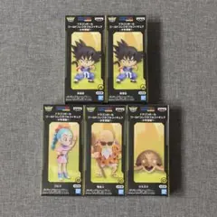 ドラゴンボール ワールドコレクタブルフィギュア 少年期編1 4種5点セット