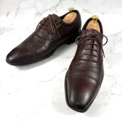 texcy luxe◾️ビジネスシューズ　牛革　ブラウンレザー 25.5