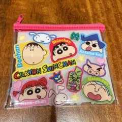 ★タイムセール★新作新品　クレヨンしんちゃん　クリアポーチ