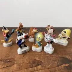ディズニーキャラクター フェーブ 陶器ミニチュア 中古品 10体セット