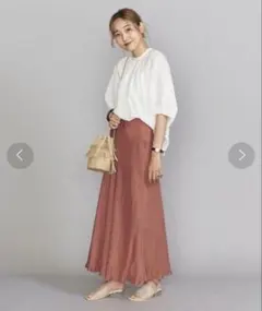 BEAUTY&YOUTH BY キュプラマーメイドフレアスカート