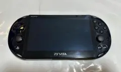 SONY PS Vita PCH-2000本体ブラック、 専用ケース ソフト3本