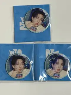 3個セット　StrayKids スキズ POPUP サウナ 缶バッジ チャンビン