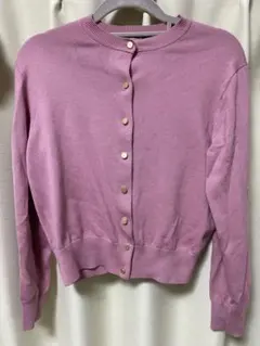 秋冬物●美品●PLST メタルボタンカーディガン　S