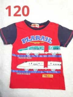 ファミリア ピンク 車両刺繍 Tシャツ 120 - メルカリ