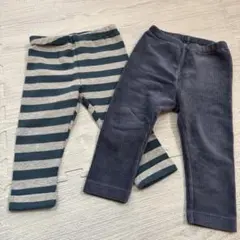 ユニクロ　ベビー　レギンス　ボトムス　パンツ　　セット まとめ売り　80cm