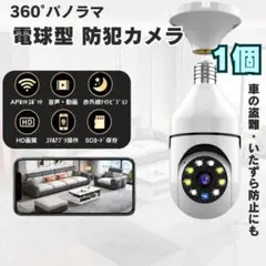실내 사용을 위한 전구 유형 감시 카메라 와이파이 360도 동작 감지 보안 카메라