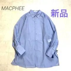 MACPHEE★新品★ポリエステルウールボイル チュニックシャツのサムネイル