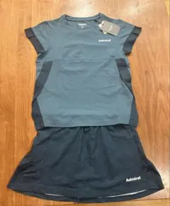 【新品タグ付き】アドミラル テニスウエア ゲームシャツスコート セットアップ Ｍ