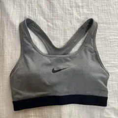 【NIKE】グレー /スポーツブラ