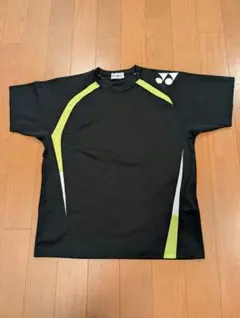 YONEXヨネックス　Tシャツ S 黒/黄緑