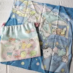送料込み❢　すみっコぐらし　巾着・ナフキンセット