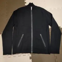 ニット ジップアップ