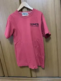 CDG コムデギャルソン ロゴ Tシャツ レッドSのサムネイル