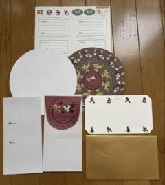 ミッキー＆プルート　レターセット　ディズニー　千趣会