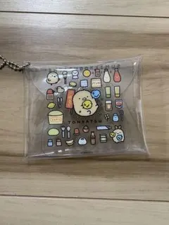 すみっコぐらし ミニクリアポーチ とんかつ