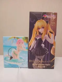 To LOVEる ダークネス Aqua Float 金色の闇 フィギュア　モモ