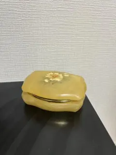 天然石風 小物入れ ジュエリーケース 花柄