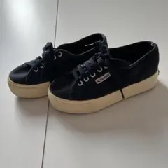 スペルガ　厚底　ネイビー　レディース　36 中古　us6 adidas ZARAのサムネイル