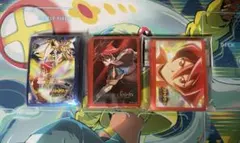 再掲 未使用 バトスピ 馬神弾 オフィシャルスリーブ 3種