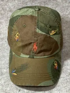 POLO ポロ ラルフローレン 迷彩柄 カモ 毛針 フライ フィッシング Fly