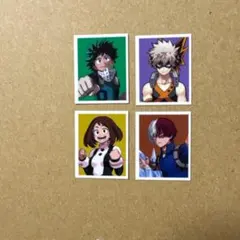 ジャンプフェア 特典 シール 僕のヒーローアカデミア 爆豪勝己 轟焦凍 緑谷出久