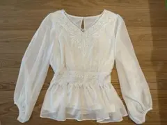 セシルマクビー　シフォントップス