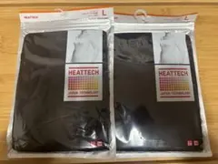 UNIQLO ヒートテック　UネックT（八分袖）Lサイズ　2枚セット