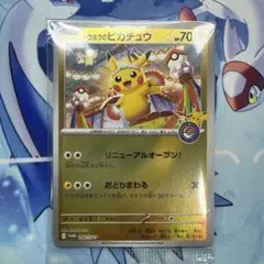 トウホクのピカチュウ　未開封(スペシャルBOXポケモンセンタートウホクプロモ)