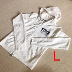 Abercrombie&Fitch パーカー　　白　L