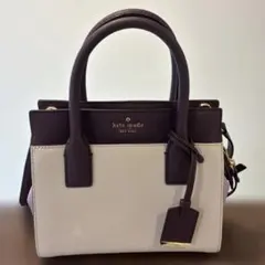 kate spade ショルダーバッグ ベージュ/パープル