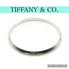 Tiffany & Co. ナイフエッジ　バングル　ブレスレット　シルバー TIFFANY&Co. 新品同様 ティファニー ツイスト バングル