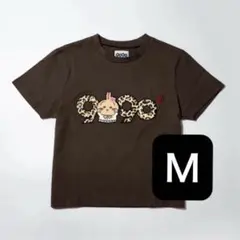 9090 ちいかわ OG Logo tee Mサイズ うさぎ ブラウン Tシャツ - メルカリ