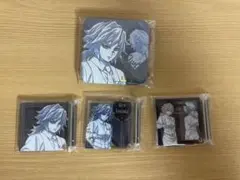 鬼滅の刃 冨岡義勇 モクテル ロト 缶バッジ アクリルパネル 4点まとめ売り