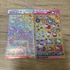 ハローキティ ホログラムシール 2シート