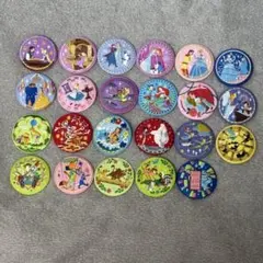 Disney Characters 刺繍缶バッジビスケット 2 まとめ売り