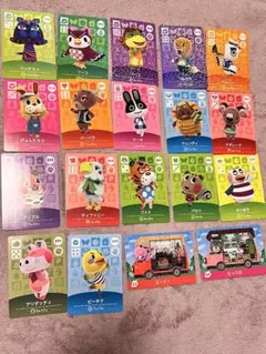 どうぶつの森　あつ森　第４弾　まとめ売り　amiiboカード　17枚 +2枚