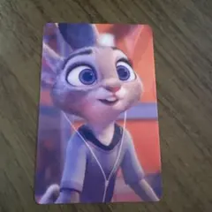 ズートピア オーマイカフェ 事前予約特典 カード ジュディ