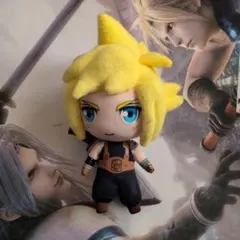 FINAL FANTASY マスコットストラップ クラウド ストラップ 約4cm