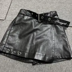 ANAP GIRL レザーショーパン