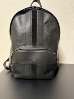 COACH レザー バックパック ブラックのサムネイル