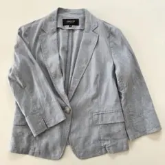 コムサイズム リネン ジャケット テーラード サマージャケット 13号 L