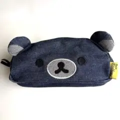 【公式】リラックマ ペンケース筆箱 デニムのサムネイル